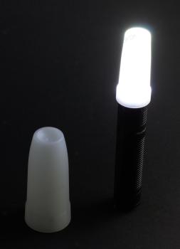 Diffuser für Taschenlampen - weiss