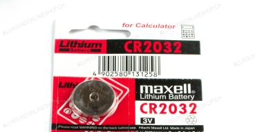 Maxell CR 2032 Flach Batterie