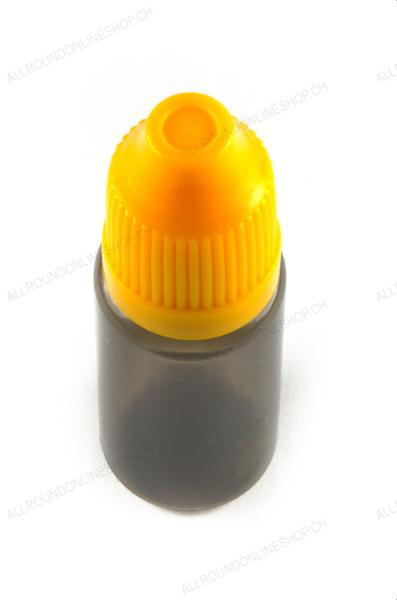 PE Flasche (schwarz transluszent) 10ml Slim Tropfer (2mm, mit Kindersicherung)