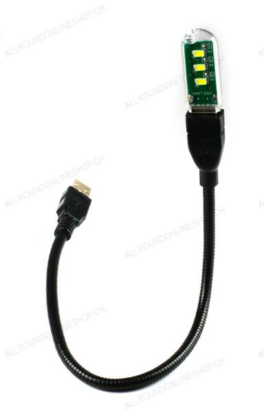 USB Lampe - flexibel auszurichten